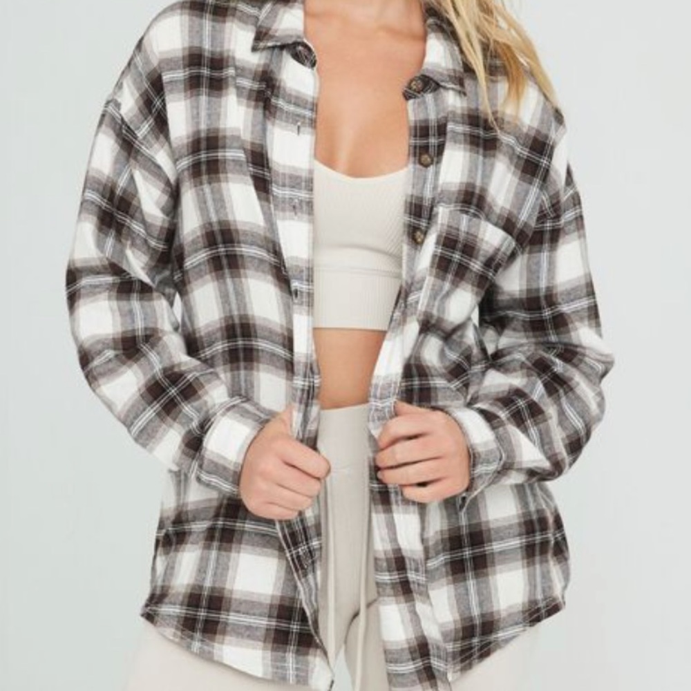Plaid Button Up Shirt